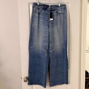 Rag & Bone Miramar Wide Leg "Jeans" Noosa Sweatpants, NEW